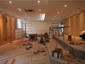 筑梦人--学校暑假施工掠影